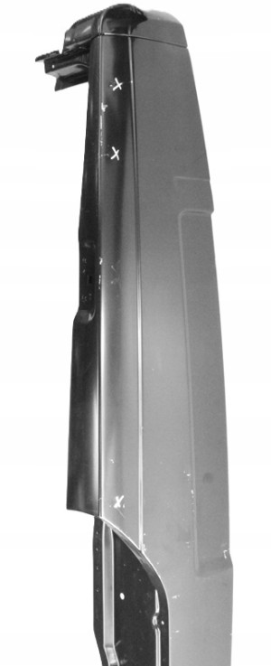 FIAT DUCATO 2006-2026 H2 tylny prawy błotnik narożnik słupek 1693166280 4/4 MINIATURA