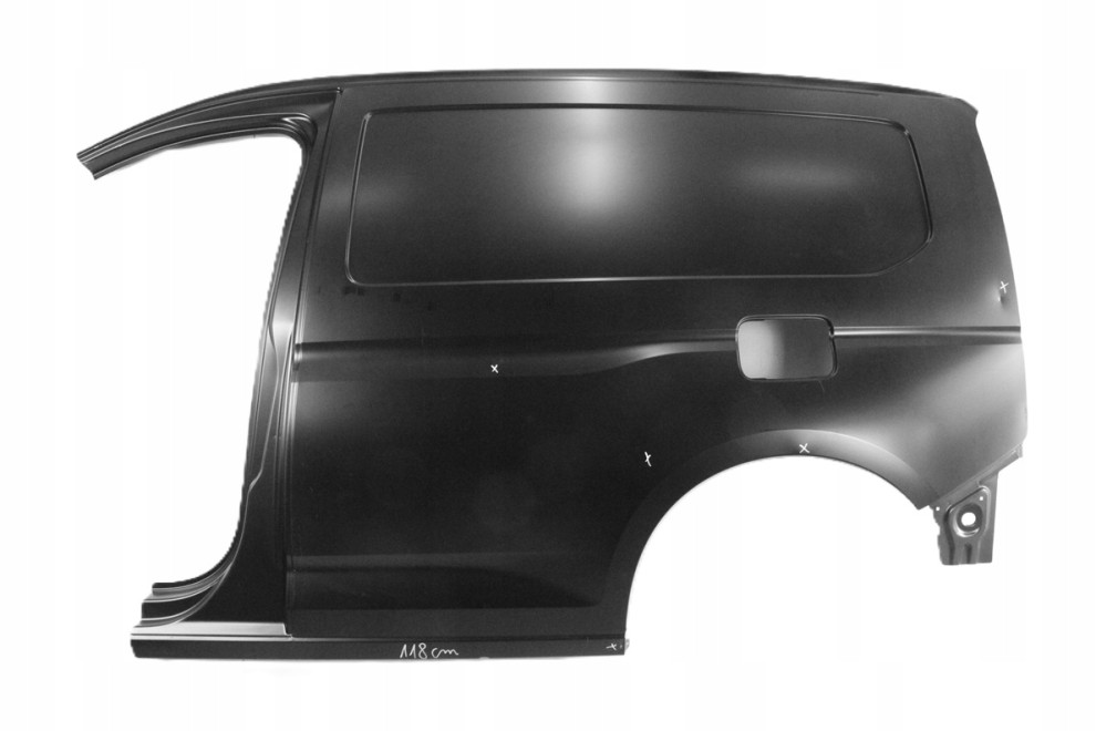 VW CADDY 5 V L1 2K7 2020-2026 tylny tył błotnik lewy 2K7809843D 2/5