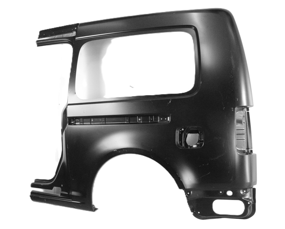 VW CADDY LIFE III IV LIFE MAXI 2K3 2004-2020 tylny lewy błotnik 2K3809843T 2/5