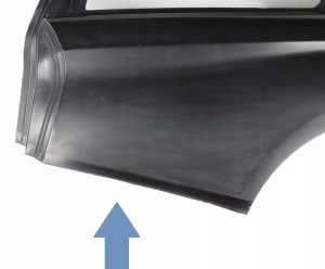 BMW 4 COUPE F32 2013-2020 Tylny lewy błotnik 41007344967 41007344979 4/4 MINIATURA