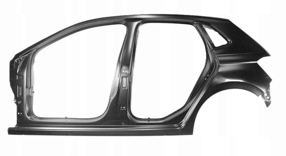 VW POLO 2G4 5D HB 2017- próg słupek lewy 2G4809051C 2G4809051E 2G480835B 1/4