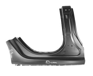 FORD FIESTA MK7 2008-2017 5D HB próg słupek prawy 1553686 1/3 MINIATURA