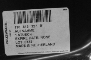 VW TOURAN LIFT 1T0 1T3 2010-2015 tylny lewy okular błotnik 1T0813327B 5/5 MINIATURA