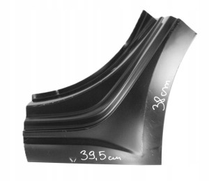 AUDI A6 S6 C9 4P5 4P9 2026- tylny lewy błotnik 4P5809837A 4P59809837A 1/3 MINIATURA