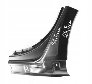 AUDI A6 S6 C8 4K5 4K9 2018-2024 Próg słupek C lewy 4K5809839 4K9809839 2/3 MINIATURA