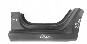 VW UP 1S4 5D 2010-2023 5D próg słupek lewy 1S4809603 1/3 MINIATURA