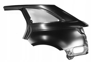 AUDI A4 S4 B9 LIFT KOMBI 8W9 2019-2024 Quarter Panel rear wing fender left 8W9809837C