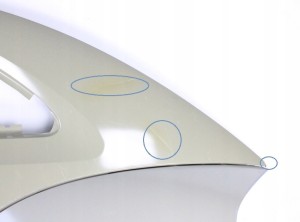 VW BEETLE 5C5 3D 2011-2019 tylny lewy błotnik 5C5809843 5C5821305C 4/6 MINIATURA