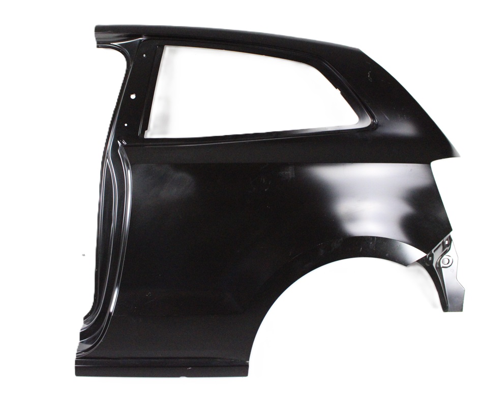 VW POLO 6R3 6C3 3D HB 2009-2017 Tylny lewy błotnik 6R3809843A 6R3809843 1/3