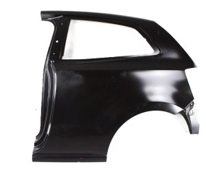 VW POLO 6R3 6C3 3D HB 2009-2017 Tylny lewy błotnik 6R3809843A 6R3809843 1/3 MINIATURA