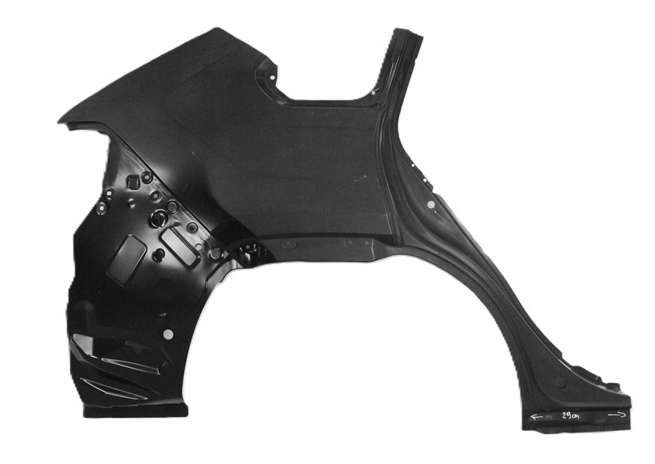 TOYOTA RAV4 RAV-4 V 5 2018- tylny błotnik prawy 6160142130 61601-42130 1/3