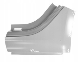 TESLA 3 III MODEL 3 LIFT NV35 2024- Quarter Panel rear wing fender C-pillar left 1910792SCA