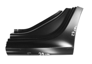 SKODA KAMIQ 658 NW4 2019-2026 tylny lewy błotnik 658809605 658809601C 1/3 MINIATURA