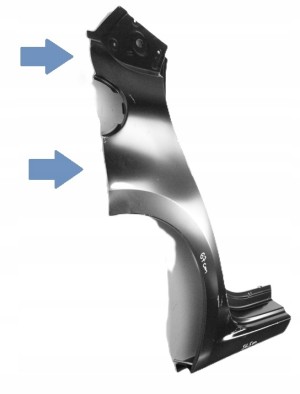 CITROEN C4 PICASSO 2 II 2013-2018 próg słupek C prawy 1608970180 3/3 MINIATURA