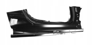 DACIA JOGGER 2020-2026 próg słupek prawy 764504105R 3/4 MINIATURA