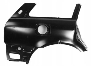 AUDI A4 B5 KOMBI 8D5 8D9 1994-2001 Tylny prawy błotnik 8D9809844D 2/4 MINIATURA