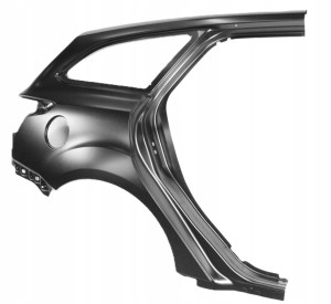 FORD FOCUS KOMBI 3 III MK3 2011-2018 tylny prawy błotnik 1725076 2/3 MINIATURA