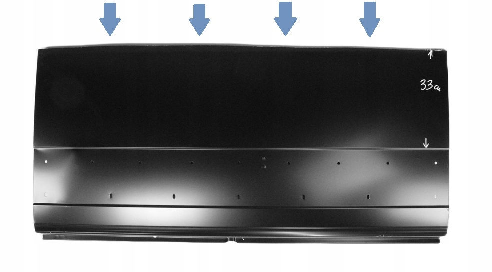 CITROEN JUMPER 2006-2026 tylny lewy błotnik 1342668080 2/4