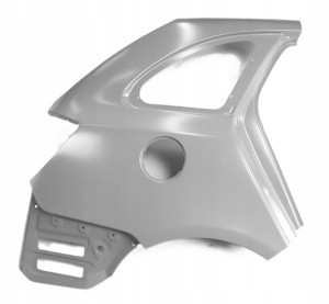 SKODA FABIA KOMBI 2 II 5J9 545 2007-2014 Tylny prawy błotnik 5J9809606C 1/3 MINIATURA