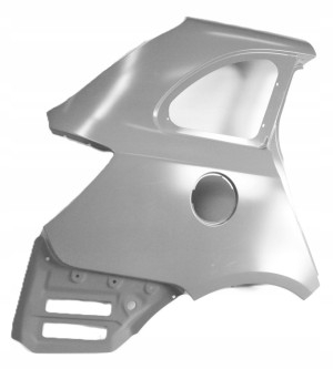 SKODA FABIA KOMBI 2 II 5J9 545 2007-2014 Tylny prawy błotnik 5J9809606C 2/3 MINIATURA