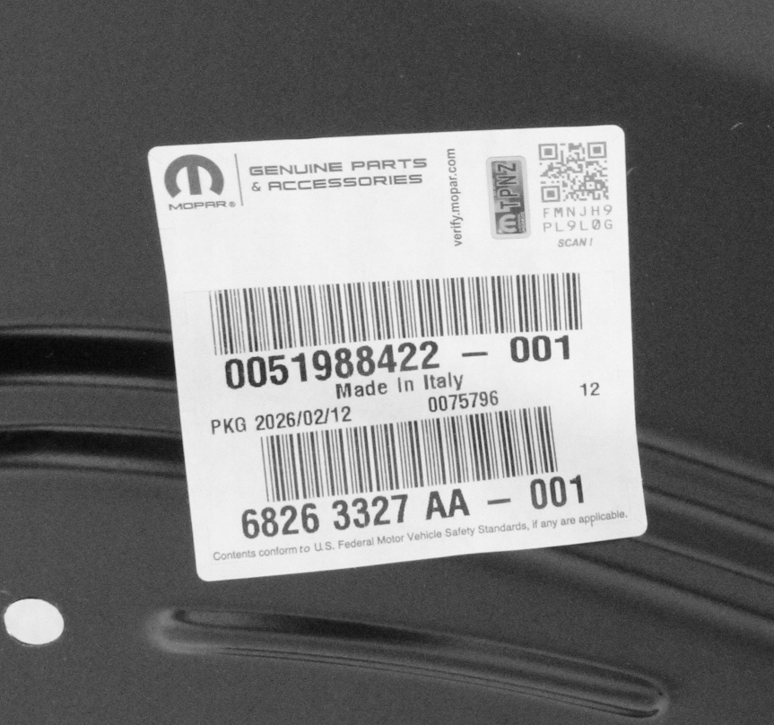 JEEP RENEGADE 2014-2024 tylny tył błotnik lewy 51988422 68263327AA 4/6