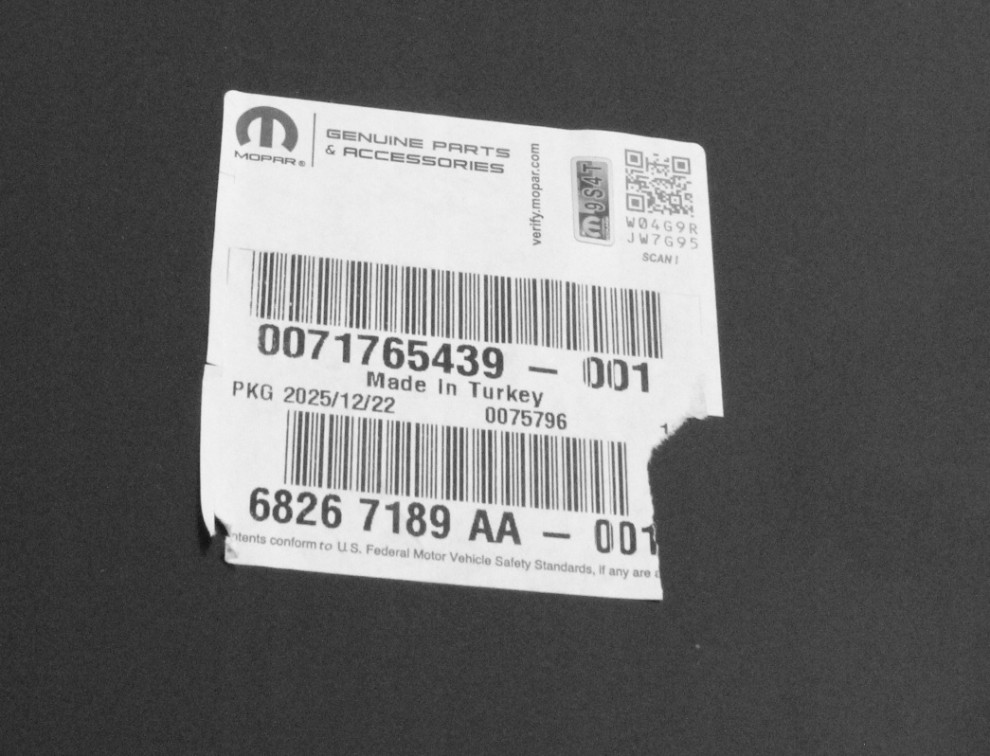 FIAT DOBLO MAXI 2 II X12 L2 263 2010-2021 tylny prawy błotnik 71765439 5/7