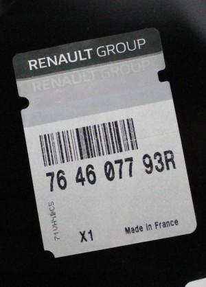 RENAULT SCENIC 4 IV 2016-2022 próg słupek prawy 764607793R 5/5 MINIATURA