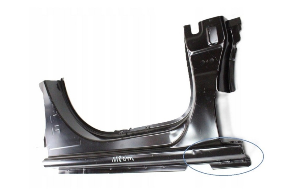 PEUGEOT PARTNER 4 IV K9 2019-2026 próg słupek prawy 9827656680 9827670480 4/4