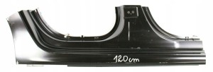 OPEL CORSA F CORSA-E ELECTRIC 2019-2026 Sill door Quarter Panel Pillar right 1666081680