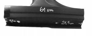 AUDI A4 S4 B9 LIFT 8W5 8W9 2019- próg słupek B prawy 8W5809848C 8W9809848C 4/4 MINIATURA