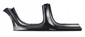 AUDI A3 S3 8Y4 SPORTBACK 2020-2026 Sill door Quarter Panel Pillar right 8Y4809840