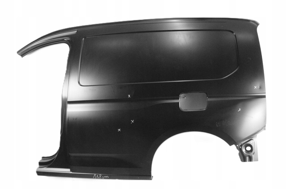 VW CADDY 5 V L1 2K7 2020-2026 tylny tył błotnik lewy 2K7809843 3/7