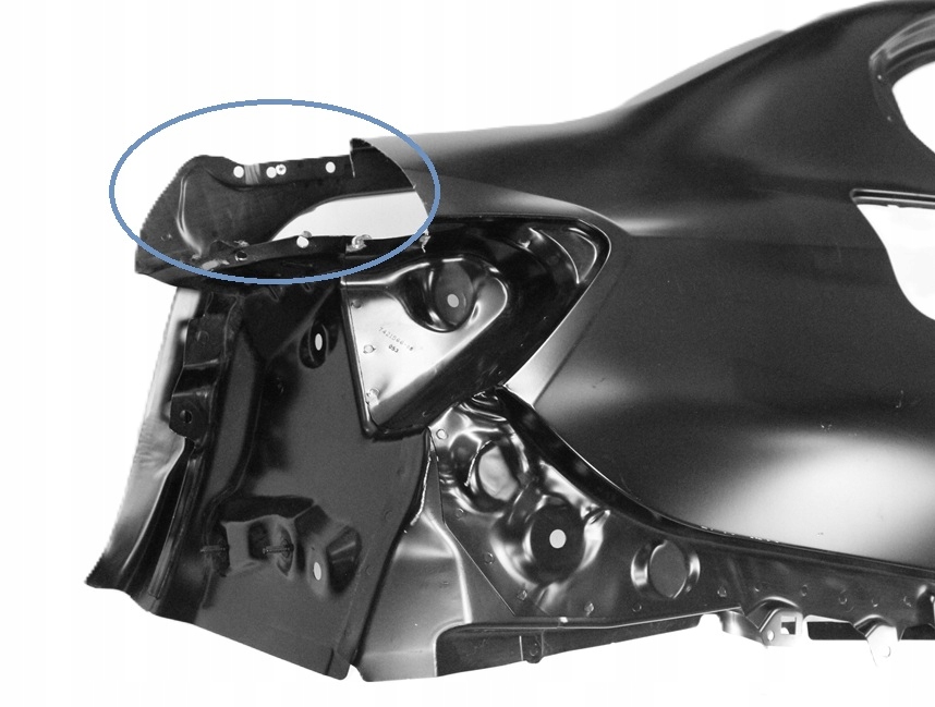 BMW 3 i3 G20 G28 SEDAN 2018-2026 Tylny tył prawy błotnik 41007493268 4/4