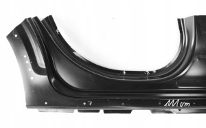 DACIA SANDERO STEPWAY 3 III 2021-2026 próg słupek prawy 764504105R 3/7 MINIATURA