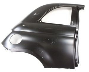 FIAT 500 3D 2007-2020 rear Quarter Panel rear wing fender right 71754027