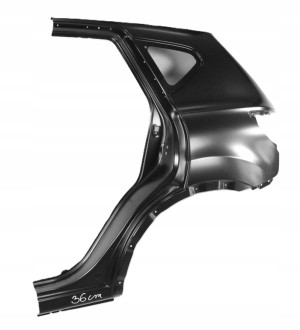 NISSAN QASHQAI 1 I J10 2007-2013 tylny lewy błotnik G8113-JD0MA G8113JD0MA 3/4 MINIATURA
