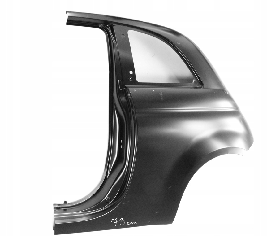 FIAT 500 3D 2007-2020 tylny tył błotnik lewy 71754026 4/4