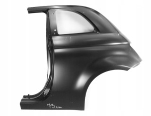 FIAT 500 3D 2007-2020 rear Quarter Panel rear wing fender left 71754026