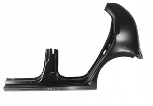 VW UP 1S4 2011-2024 5D Quarter Panel rear wing fender left 1S4809605E