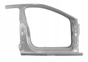 SKODA SUPERB 4 IV 3P 3P0 3P9 2024- Sill door Quarter Panel Pillar right 3J0809606
