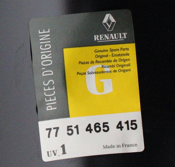 RENAULT CLIO 1 1990-1998 5D Tylny lewy błotnik próg słupek bok 7751465415 3/3