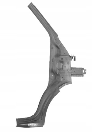 OPEL MOVANO B X62 2010-2022 Próg słupek A prawy 93168351 95508668 3/4 MINIATURA