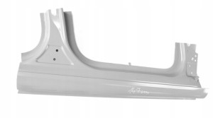 TESLA 3 MODEL 3 III 2017-2024 próg słupek prawy 1073674-SC-B 1073674SCB 2/3 MINIATURA