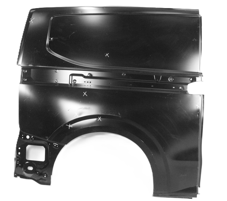 FORD TRANSIT CUSTOM 2 MK2 V710 NXN L2 MAXI 24- tylny prawy błotnik 2712785 2/5