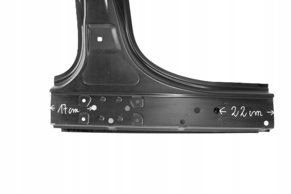 BMW X5 X5M F15 F85 2013-2017 próg słupek B prawy 41217352056 4/5