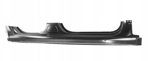 SKODA OCTAVIA 3 5E5 5E9 2012-2019 próg słupek prawy 5E5809602C 5E9809602C 3/4 MINIATURA