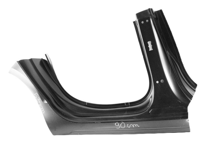 AUDI A4 S4 B9 LIFT 8W5 8W9 19-24 próg słupek prawy 8W5809848C 8W9809848C 2/3