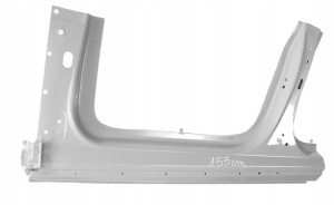 TESLA MODEL Y 2019- próg słupek lewy 1511000SCA 1511000-SC-A 2/3 MINIATURA