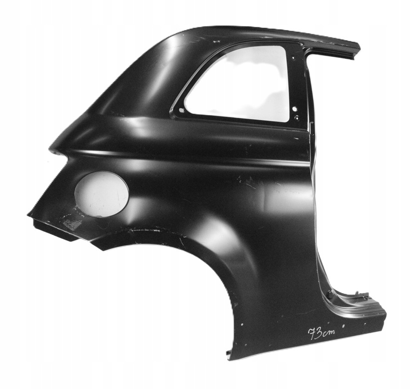 FIAT 500 ABARTH 3D 2007-2020 tylny tył błotnik prawy 71754027 4/5