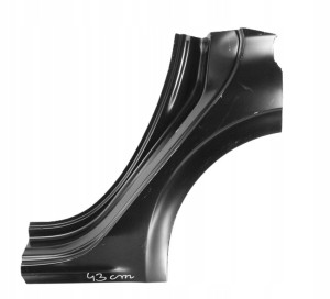 PEUGEOT 208 1 I 2012-2017 Quarter Panel rear wing fender left Sill door Quarter Panel C-pillar 1607471580